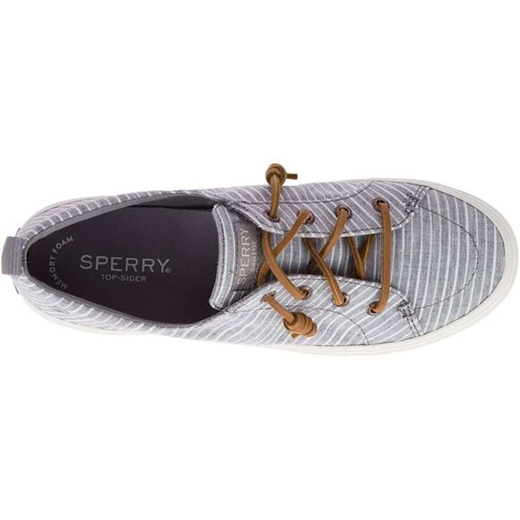 ✨Sperry Women's Crest Vibe Chambray Stripe Sz 8 Sneaker✨ - Picture 3 of 10